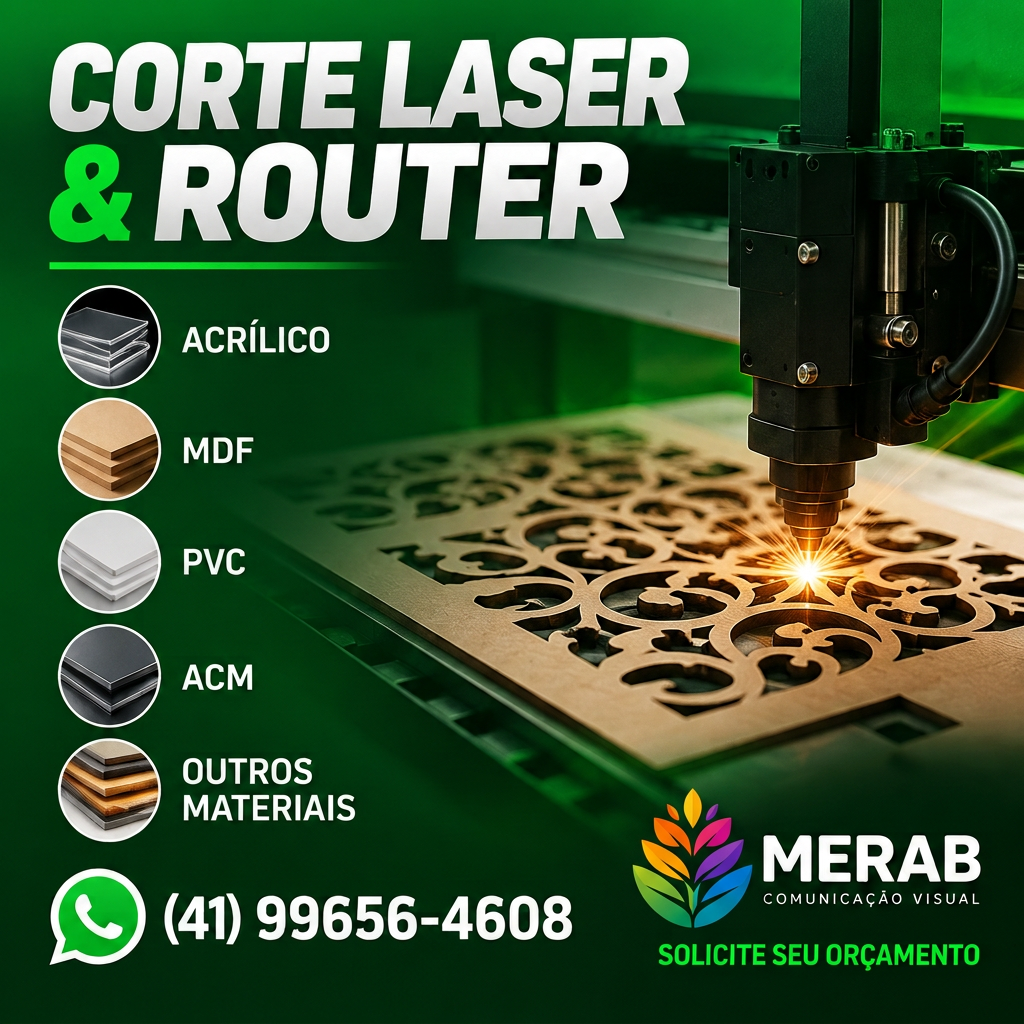Corte Laser e Router